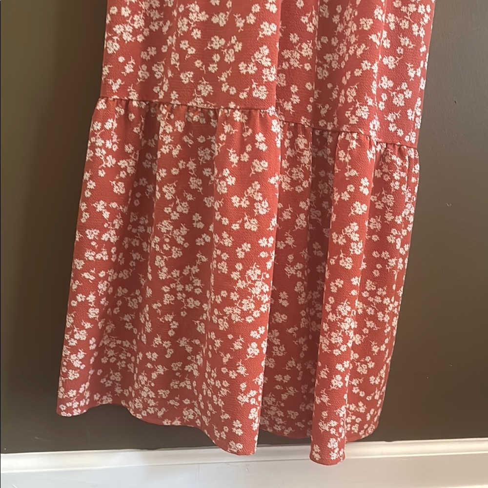 Monteau Floral Ruffled Maxi Sundress - Picture 5 of 7
